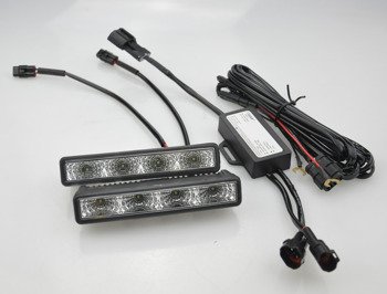 High Quality DRL Daytime Running Lights 4-LED High-Power HQ-V9