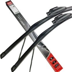 Fit MERCEDES Viano 2003-2005 Front Wiper Blades with Jet Washer Nozzle