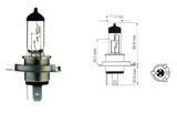 Halogen Bulb H4 P43t Clear 12V 100/90W