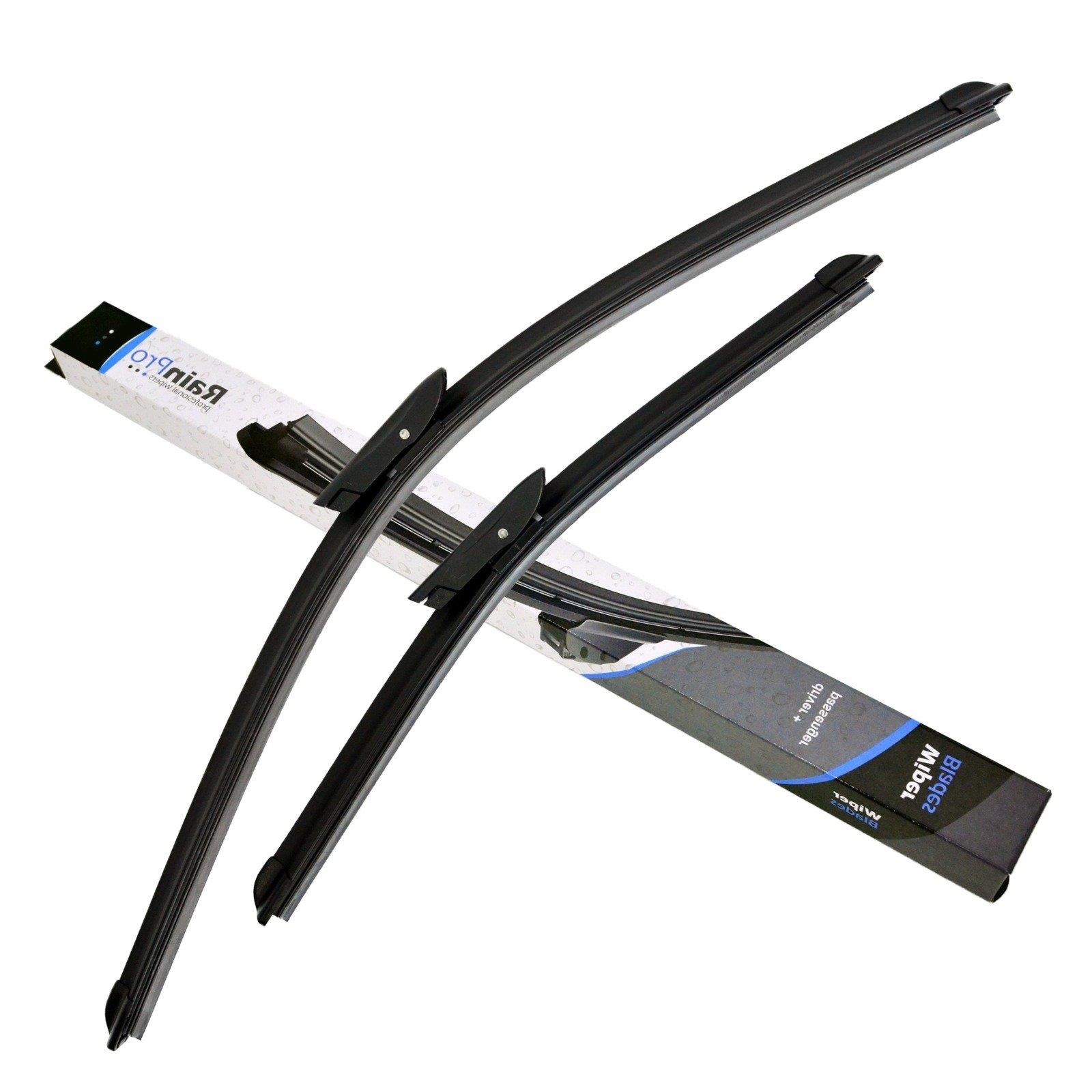 Set of Front Flat Windscreen Wipers RainPro - AD81-427 Twin Box