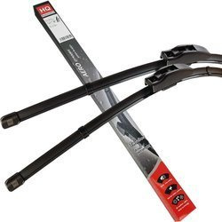 Two Front Frameless Wiper Blades HQ Aero Dynamic - AD41-421 Twin Box