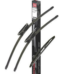 Windscreen Wipers for CITROEN Nemo 2008-onwards Front & Rear 3pcs HQ Automotive