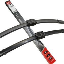 Two Front Frameless Wiper Blades HQ Aero Dynamic - ADB81-422 Twin Box