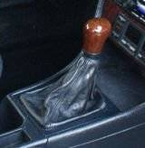 Leather Gear Shift Gaiter Cover Sleeve fit Audi A6/S6 C4 1994 - 1997 6-gear