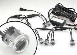 High Quality DRL Multishape Daytime Running Lights 10-LED High-Power HQ-V20