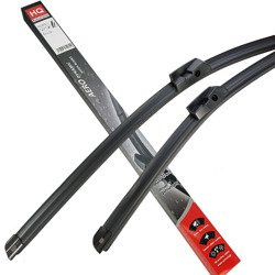 Two Front Frameless Wiper Blades HQ Aero Dynamic - ADB81-622 Twin Box