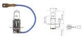 Halogen Bulb H3 Clear 12V 100W