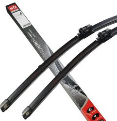 Two Front Frameless Wiper Blades HQ Aero Dynamic - ADM22-421 Twin Box